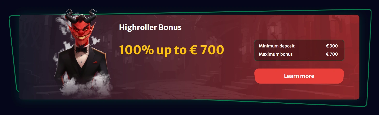 Hellspin Casino welcome bonus offer for Australian players